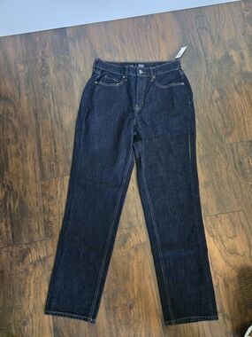Old Navy Dark Blue Straight Leg Jeans